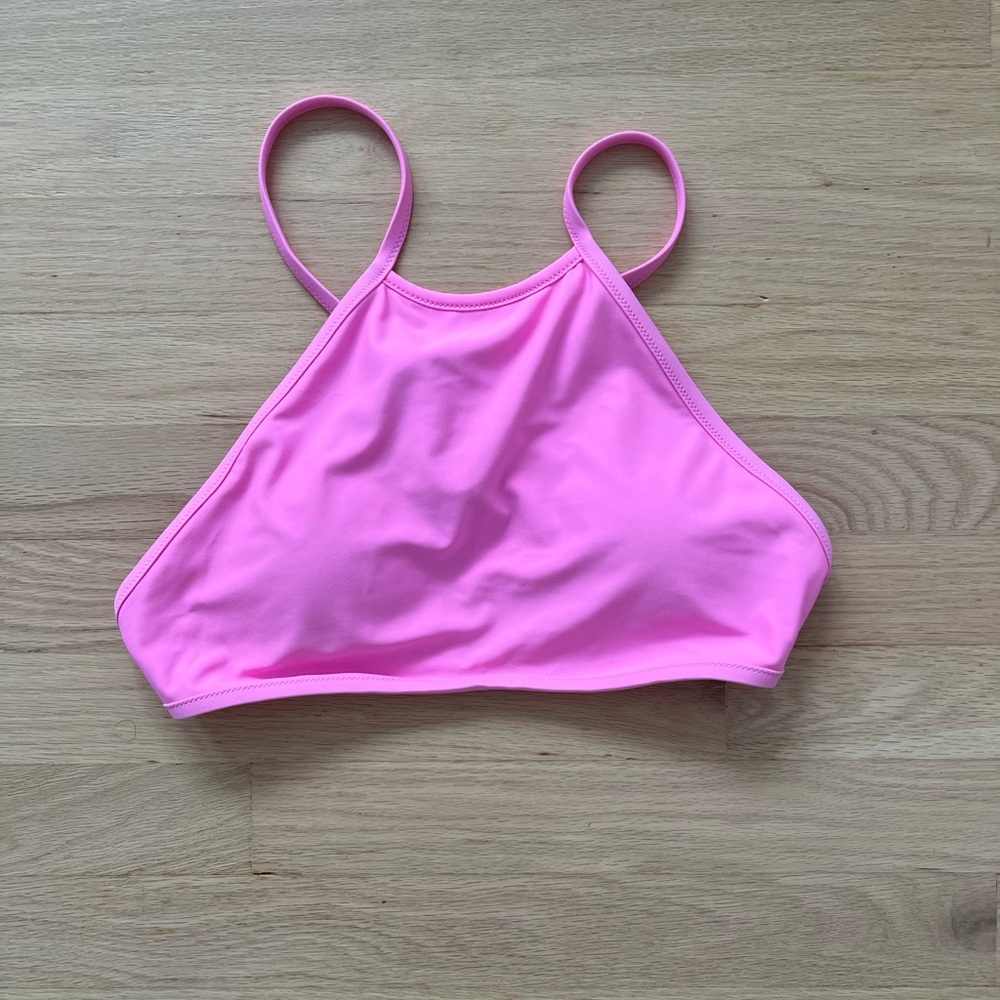 Aerie halter neck swim top